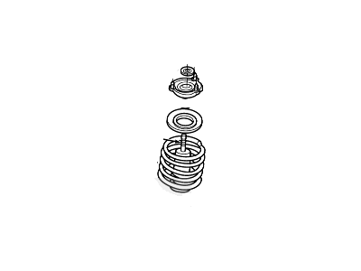 Ford YF3Z-5W310-AA Spring Assembly - Front
