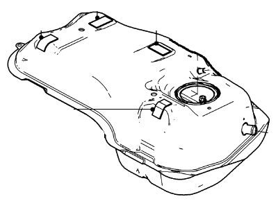 Ford 6M6Z-9002-AA Fuel Tank Assembly