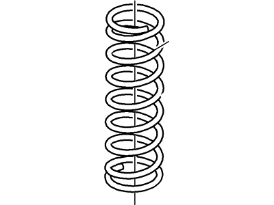Ford 5S4Z-5560-AA Spring - Rear