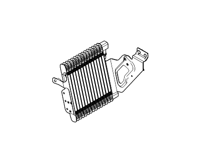 Ford DR3Z-6A642-A Oil Cooler Assembly