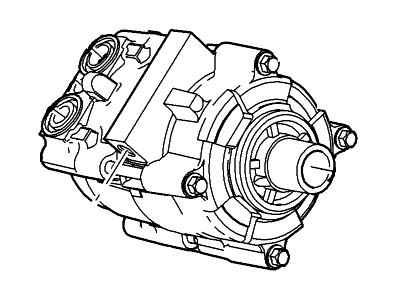 Ford 4C3Z-19V703-AA Compressor Assembly