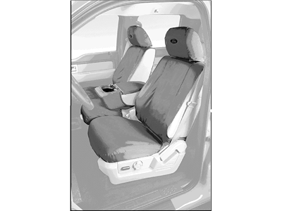 Ford VBB5Z-15600D20-B Seat Savers by Covercraft - Front Seat, Taupe