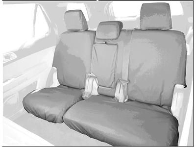 Ford VBB5Z-6163812-A Rear Seat Cover Kit