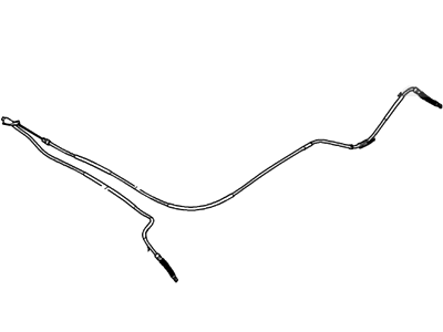 Ford 9C2Z-2A635-A Rear Cable