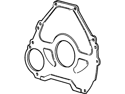 Ford E9TZ-7007-B Plate - Cylinder Block Rear