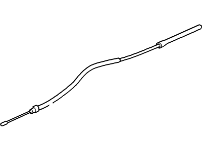 Ford CL3Z-2A635-J Rear Cable
