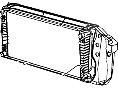 Ford F3TZ-8005-A Radiator Assembly