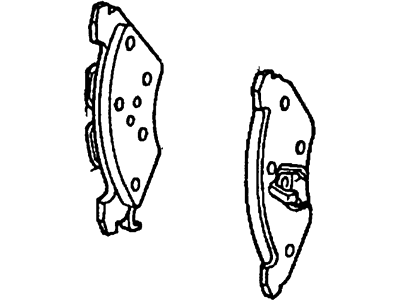 Ford 3W7Z-2200-BA Kit - Brake Shoe And Lining