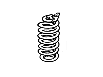 Ford F4TZ5310E Spring Front