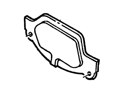 Ford F4TZ-7986-AA Cover