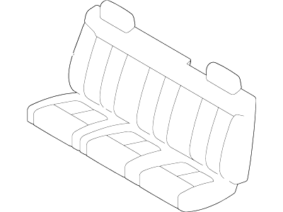 Ford VAC3Z-2863812-A Rear Seat Cover Kit