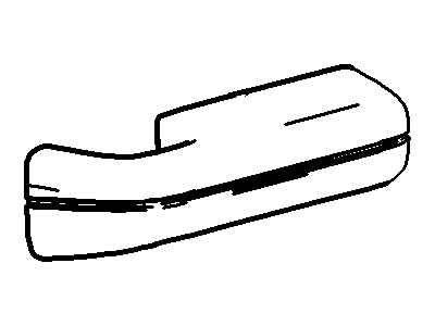 Ford 4L3Z-1824140-AAA Door Armrest Assembly