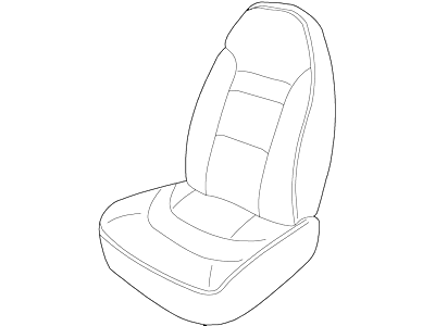 Ford VBC2Z-16600D20-A Seat Covers - Front, Taupe