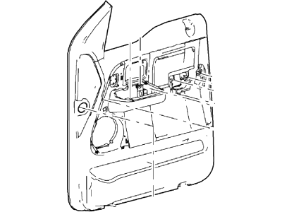 Ford 8L3Z-1623943-BA Panel Assembly - Door Trim