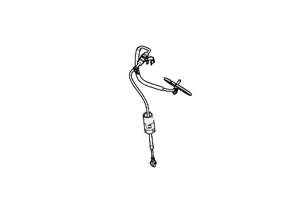 Ford 5L8Z-7E395-AD Selector Lever Control Cable Assembly