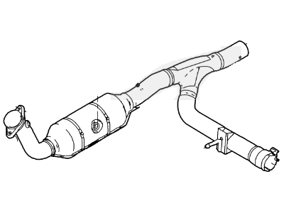Ford 8L3Z-5E212-AA Catalytic Converter