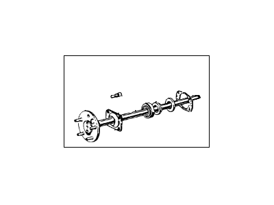 Ford E5TZ4234G Axle Shafts