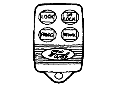 Ford F8OZ-15K601-AA Remote Control System