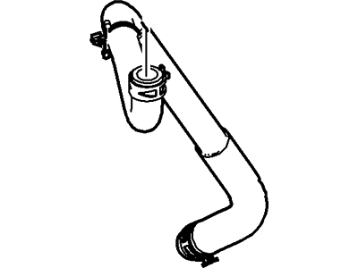 Ford BC2Z-3691-A Hose Assy - Reservoir To Pump
