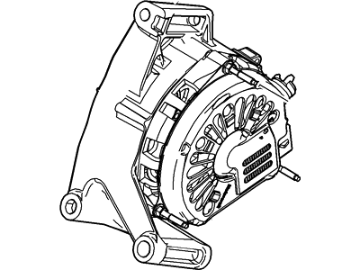 Ford 6L8Z-10346-KA Alternator Assembly