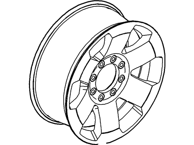 Ford 5C3Z-1007-EA Wheel Assembly