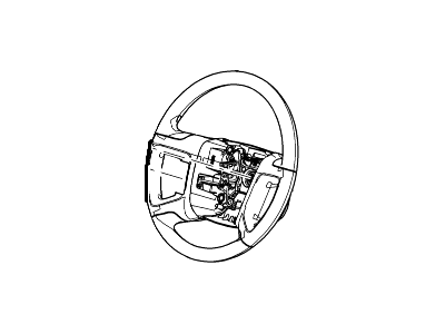 Ford 8L8Z-3600-AM Steering Wheel Assembly
