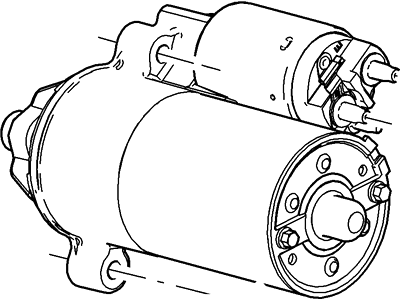 Ford XL1Z-11002-AARM Starter Motor Assembly