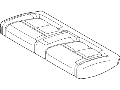 Ford 9L3Z-1863805-KA Rear Seat Cushion Cover Assembly