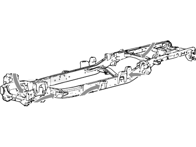 Ford 5L3Z-5005-CY Frame Assembly