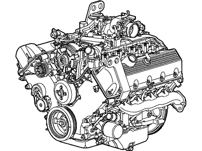 Ford 3L3Z-6007-LA Engine Assembly