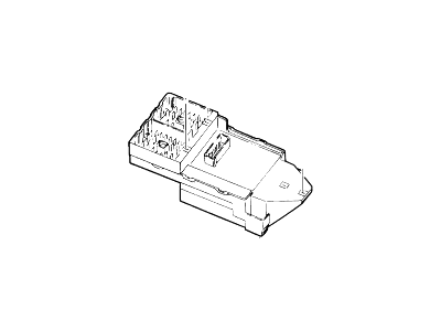Ford 2C7Z-14A068-AA Fuse Box Assembly