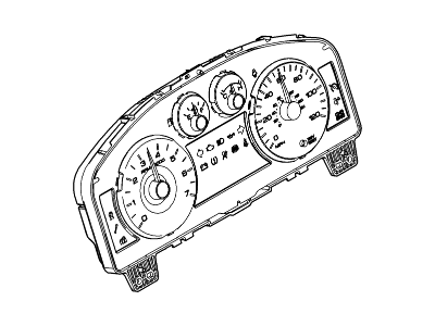 Ford 6E5Z-10849-CA Instrument Cluster