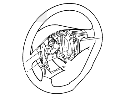 Ford XF5Z3600CAB Steering Wheel