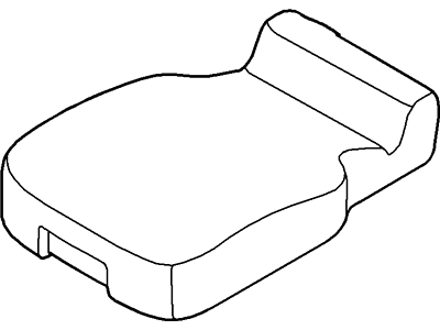 Ford DL3Z-1562900-AC Seat Cushion Cover Assembly
