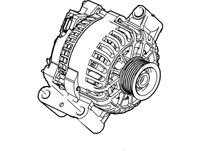 Ford 6L3Z-10346-BA Alternator Assembly