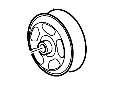 Ford F5TZ-2L487-A Pulley