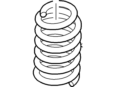 Ford AA8Z-5560-C Spring - Rear