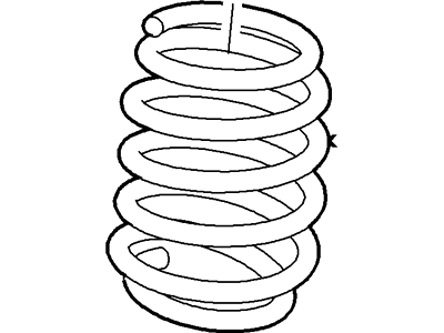 Ford CT4Z-5560-A Spring - Rear