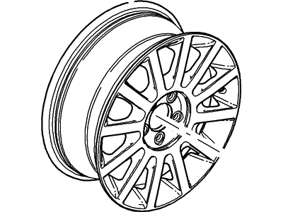 Ford 5W1Z-1007-AA Wheel Assembly