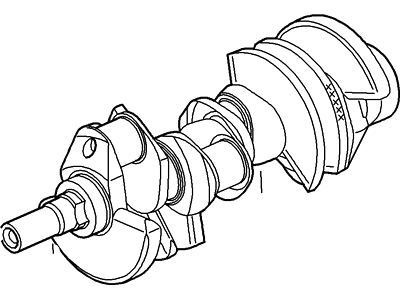 Ford F75Z-6303-AC Crankshaft