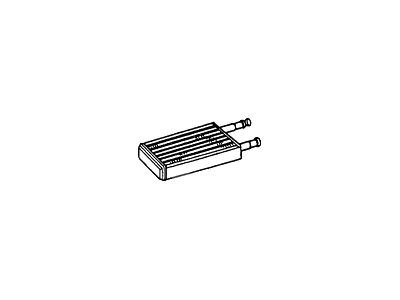 Ford F8OZ-18476-AA Core Assembly - Heater