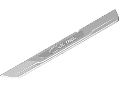 Ford DM5Z-54132A08-A Door Sill Plates;Stainless Steel