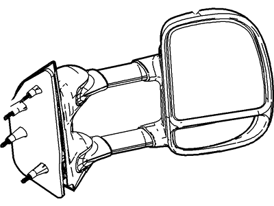 Ford 7C2Z-17683-DACP Mirror Assembly - Rear View