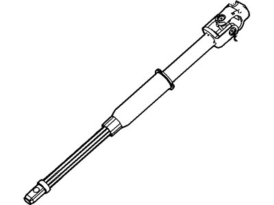 Ford 7C3Z-3E751-A Steering Shaft Assembly