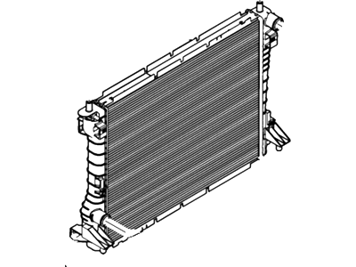 Ford BR3Z-8005-AACP Radiator Assembly