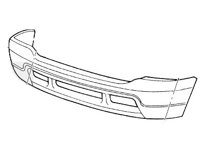 Ford 1C3Z-17757-MAA Bumper Assembly - Front
