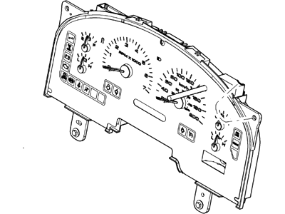 Ford 4L3Z-10849-BB Instrument Cluster