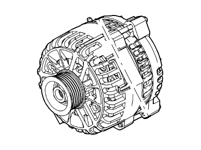 Ford 6R3Z-10346-AARM Alternator Assembly