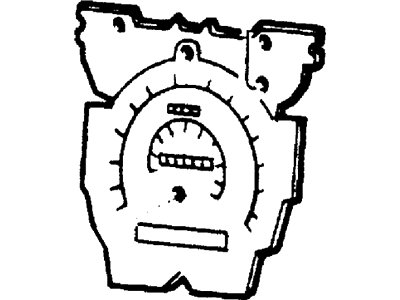 Ford F58Z-17255-B Speedometer Assembly