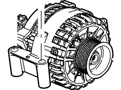 Ford 6C2Z-10V346-DARM Alternator Assembly